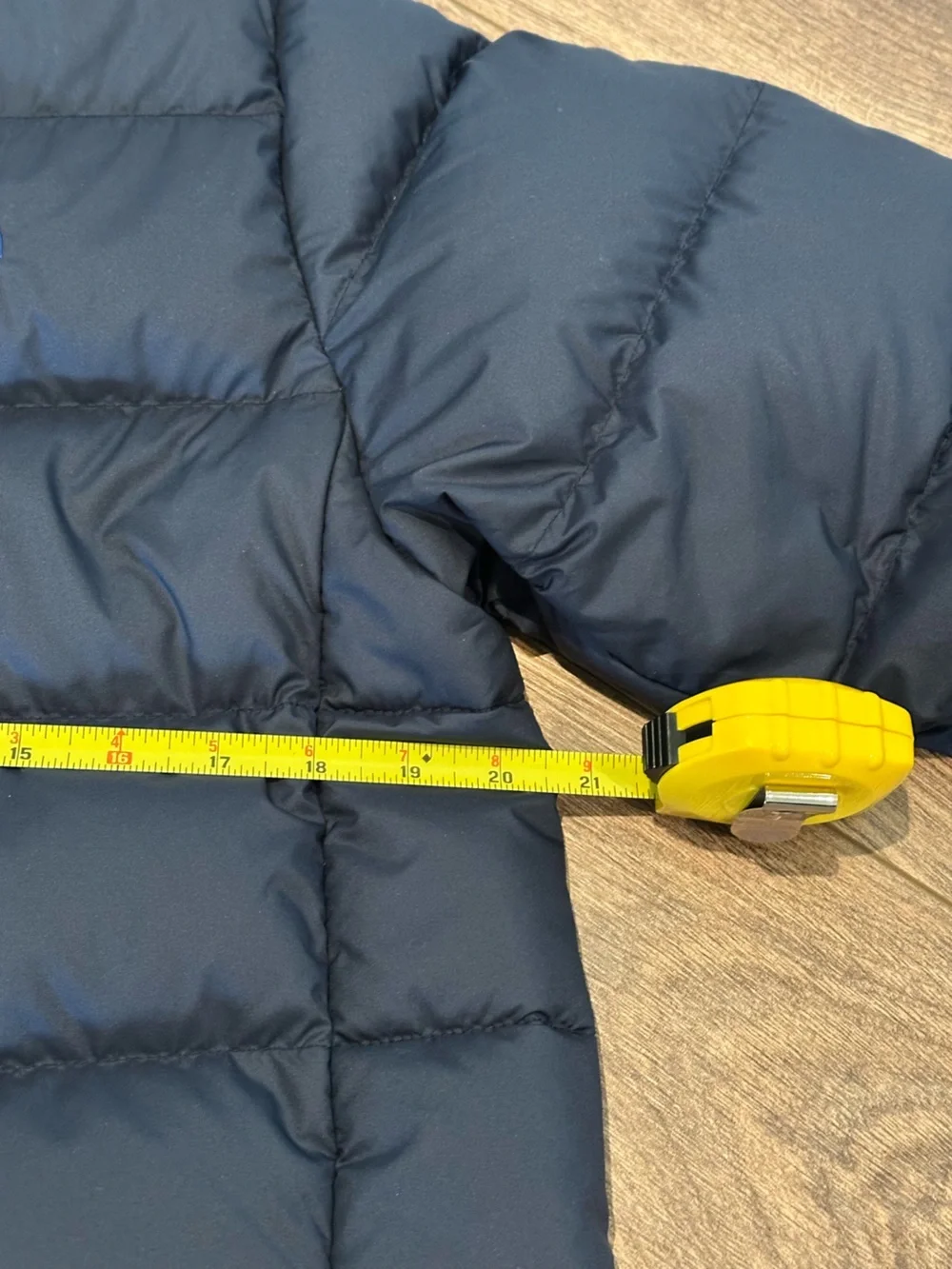 The North Face Kids XL (18-20) 416 Andes 550 Down Navy Puffer Jacket